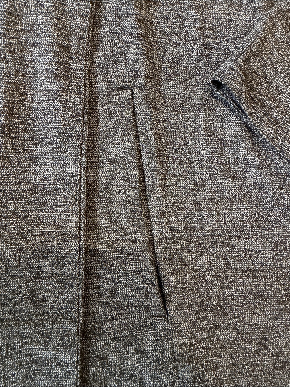 J. Jill- Wearever Collection-Classic Lightweight Gray Open-Front Cardigan - Picture 3 of 7